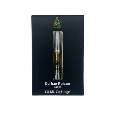 CG Extracts - Premium Cartridge – Durban Poison - 1ML-dp-buy cg extracts