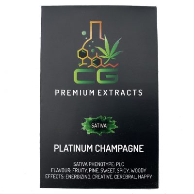 Buy CG Extracts Shatter-PlatChampagne_Shatter-CG - Shatter - Platinum Champagne
