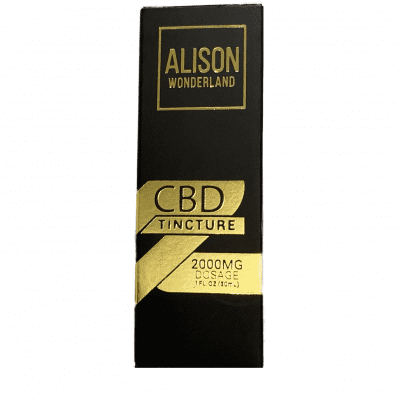 Alison Wonderland - 2000mg CBD Tincture-cbd2k-Shop Alison Wonderland Tinctures