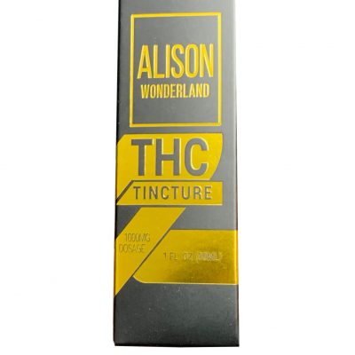 Alison Wonderland - 1000mg THC Tincture-alison-thc-1000-Shop Alison Wonderland Tinctures
