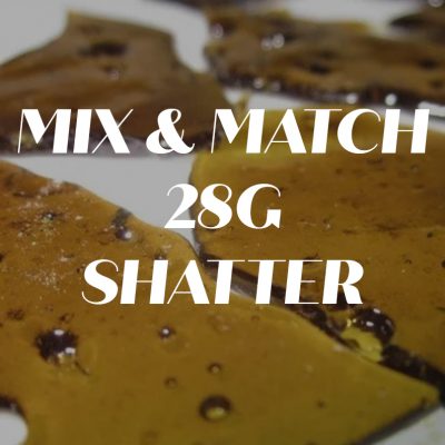 Mix & Match – 28 grams CG Extracts Shatter-Buy Mix and Match CG Extracts Shatter-shattermixmatchwtf