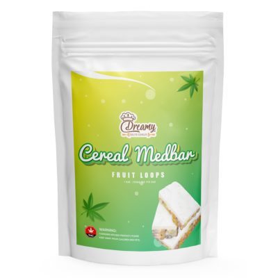 Buy Fruit Loops Cereal Medbar-Dreamy Delite Fruit Loops Cereal Medbar 200mg-buy dreamy edibles