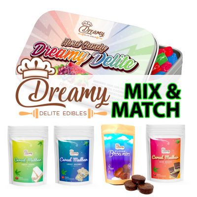 mix match weed edibles dreamy delite-Mix & Match 10 Dreamy Delite for 10% OFF-cannabis-edibles-dreamy-delite-mix-cannabis hard candy