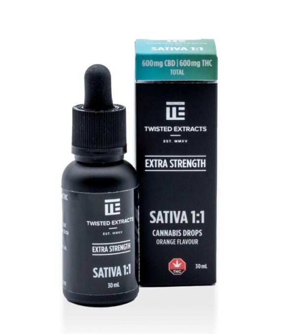 Twisted Extracts - Tincture - Extra Strength Sativa