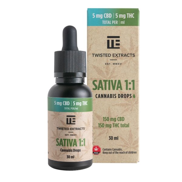 Twisted Extracts - Tincture - Sativa 1:1