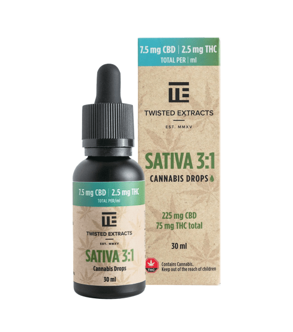 Twisted Extracts - Tincture - Sativa 3:1