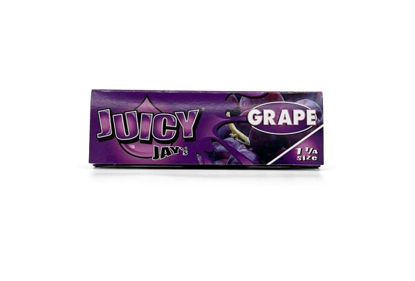 Juicy Jay's- 1¼ Flavoured Hemp Rolling Papers - Grape