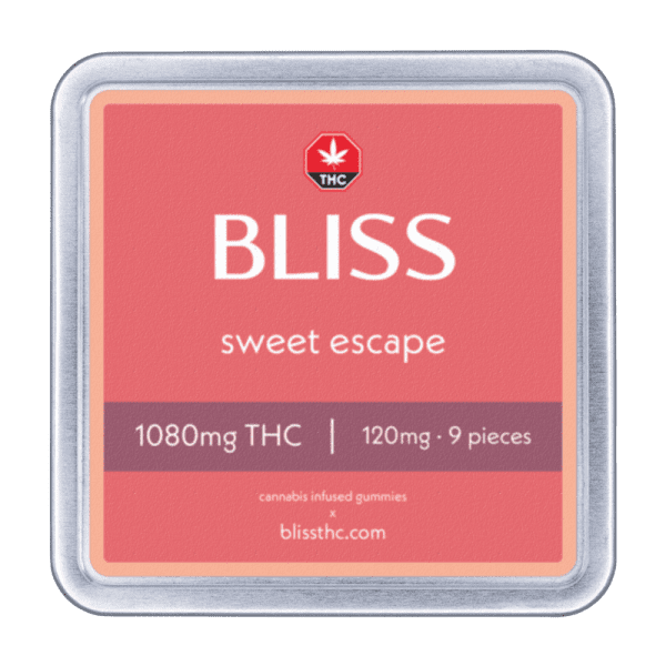 Bliss Sweet Escape Gummies - 1080mg THC