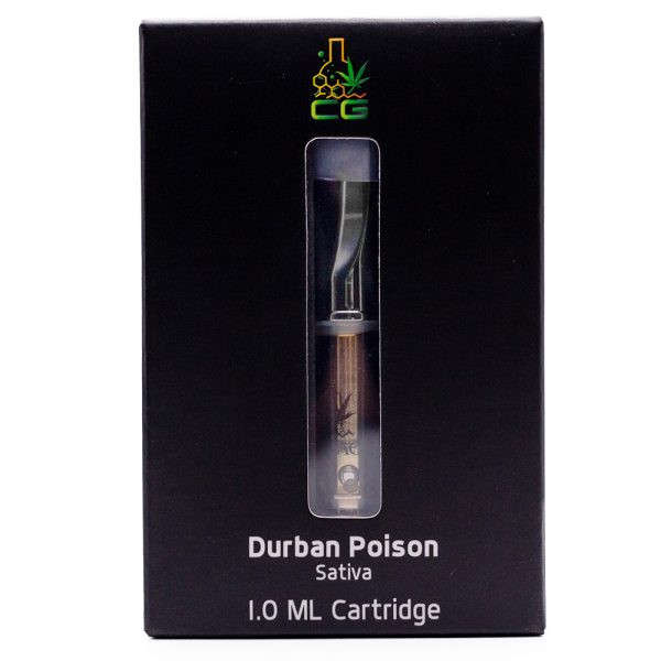 CG Extracts - Premium Cartridge – Durban Poison - 1ML