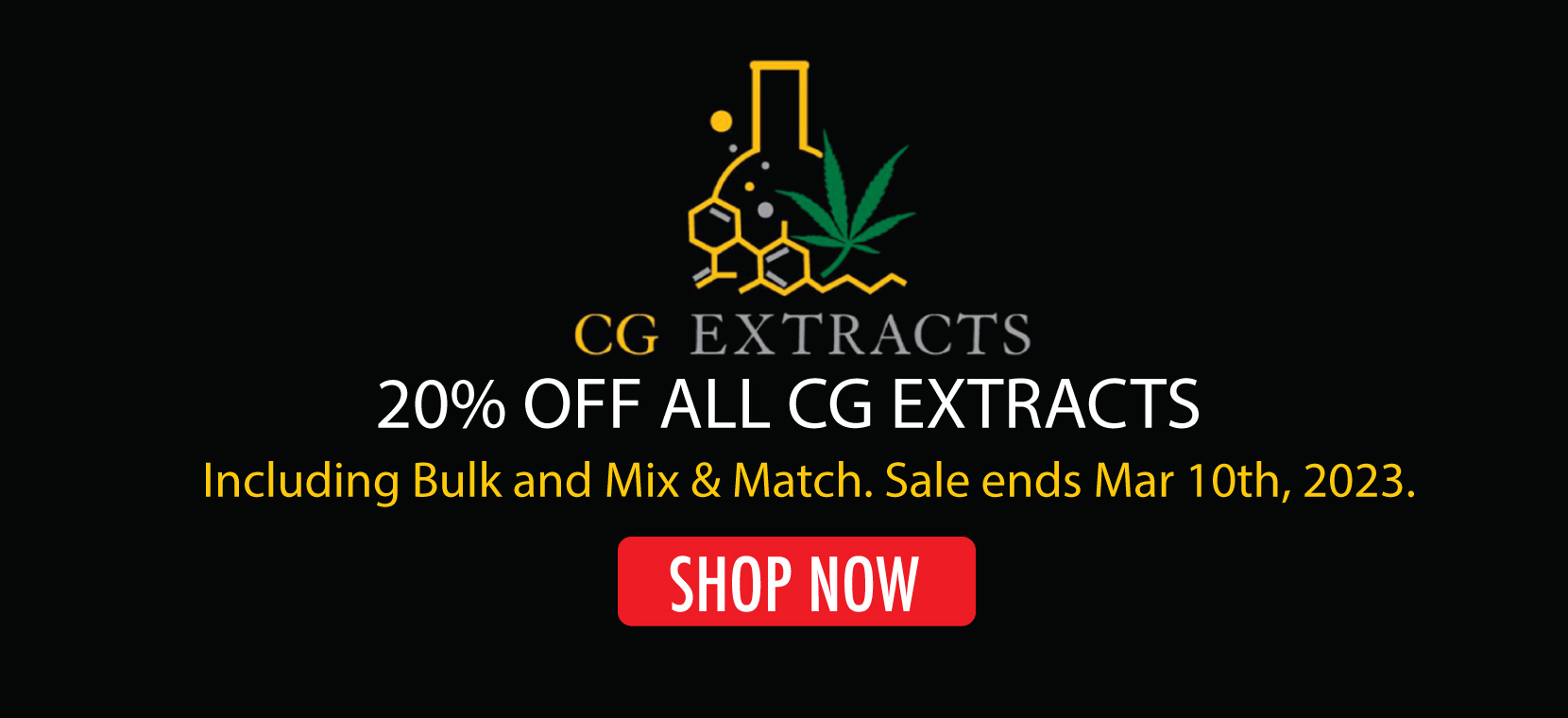 cg extract sale banner