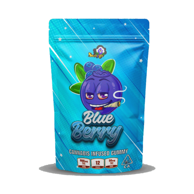 Sky High Edibles - Blueberry 600mg THC Gummies