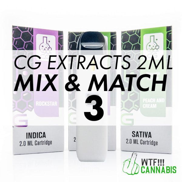 Mix & Match - CG Extracts Disposables 2ML - 3x