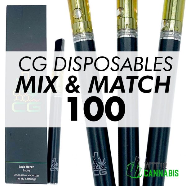 Mix & Match - CG Extracts Disposables 1ML - 100x