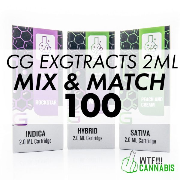 Mix & Match - CG Extracts Disposables 2ML - 100x