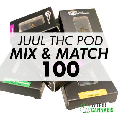 Mix & Match - Clouds Concentrates JUUL THC POD - 100x