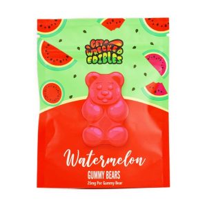 Get Wrecked Edibles mg THC Gummy Bears Watermelon