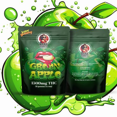 Mana Anne’s Edibles – Green Apple Gummy – mg THC