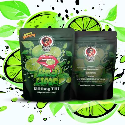 Mana Anne’s Edibles – Key Lime Gummy – mg THC