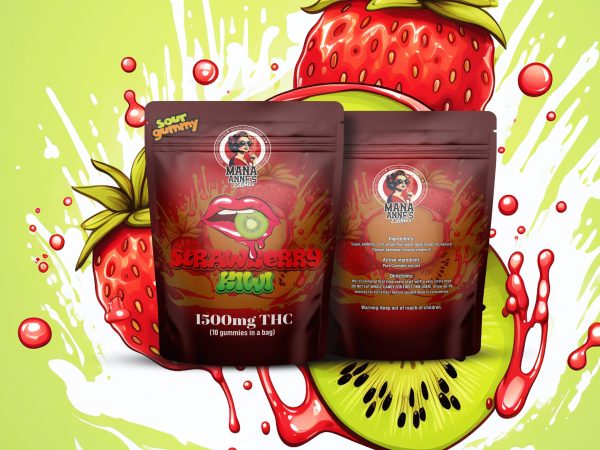 Mana Anne’s Edibles – Strawberry Kiwi Gummy – mg THC