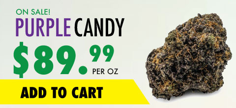 wtf purple candy banner