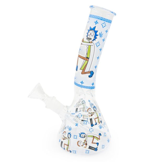 blue monogram bong