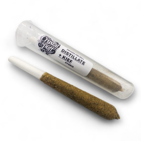 CRYSTAL PUFF DISTILLATE KIEF PRE ROLL