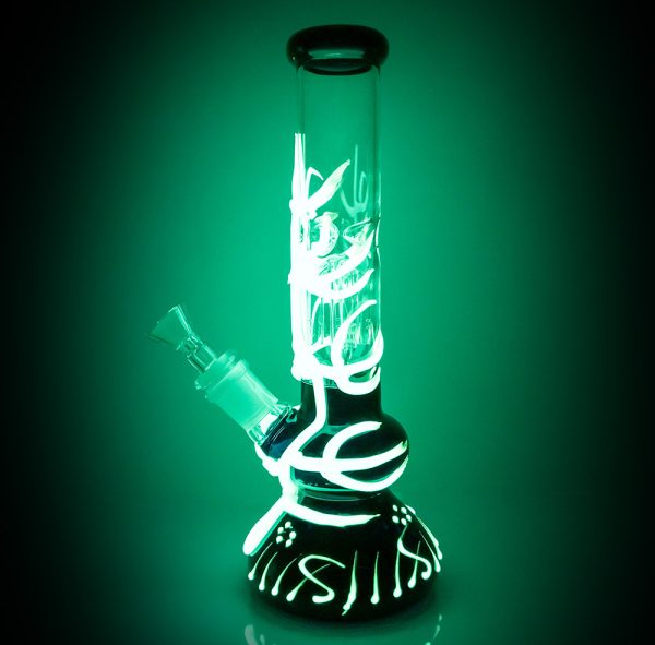 blue vine bong glow