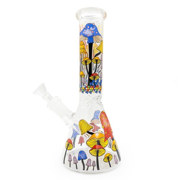 groovy mushroom forest bong