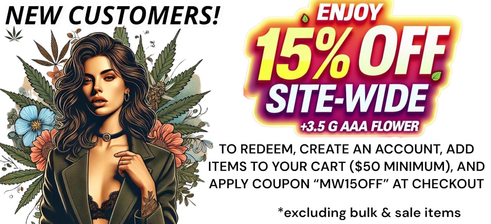 wtf new customer banner